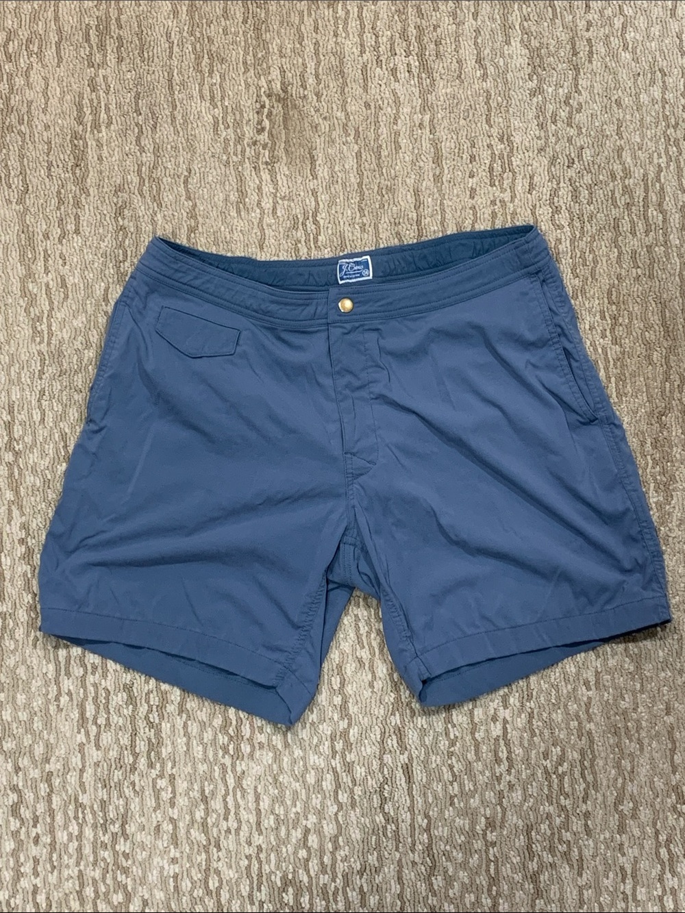 J. Crew blue swim trunk (395)